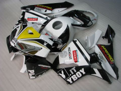 PlayBoy - White Black Fairings and Bodywork For 2005-2006 CBR600RR #LF7501