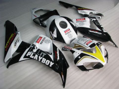 PlayBoy - 白い 黒 フェアリングとボディワーク 2006-2007 CBR1000RR #LF7195