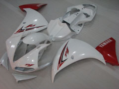 Stile di fabbrica - Rosso bianca Carena e Carrozzeria Per 2009-2011 YZF-R1 #LF3646