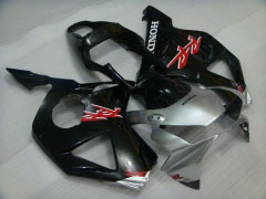 Factory Style - Black Silver Fairings and Bodywork For 2002-2003 CBR954RR #LF4477