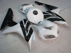 Fireblade - White Black Fairings and Bodywork For 2006-2007 CBR1000RR #LF7257