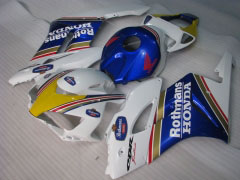 Rothmans - 青い 白い フェアリングとボディワーク 2004-2005 CBR1000RR #LF4388