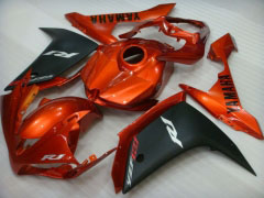 Factory Style - Orange Black Matte Fairings and Bodywork For 2007-2008 YZF-R1 #LF6960