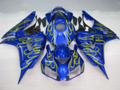 Flame - Amarillo Azul Fairings and Bodywork For 2006-2007 CBR1000RR #LF7226