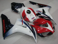Fireblade - rojo Blanco Fairings and Bodywork For 2006-2007 CBR1000RR #LF4362
