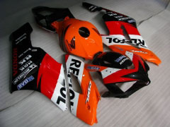 Repsol - Orange Black Fairings and Bodywork For 2004-2005 CBR1000RR #LF7301