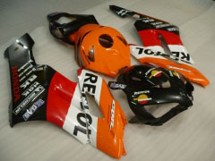 Repsol - Orange Schwarz Verkleidungen und Karosserien für 2004-2005 CBR1000RR #LF4395