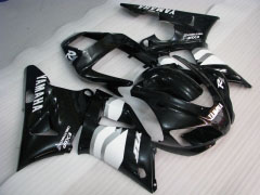 Factory Style - White Black Fairings and Bodywork For 1998-1999 YZF-R1 #LF7078