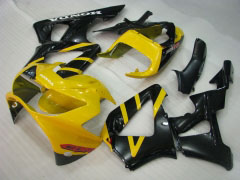 工場スタイル - 黄 黒 フェアリングとボディワーク 2000-2001 CBR929RR #LF4481
