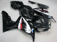 Shark - Noir Carénages et carrosserie pour 2006-2007 CBR1000RR #LF4378