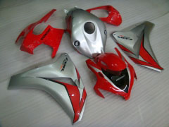 Fireblade - Red Silver Fairings and Bodywork For 2008-2011 CBR1000RR #LF7160