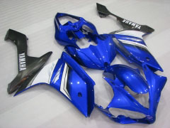 Estilo de fábrica - Azul Negro Fairings and Bodywork For 2007-2008 YZF-R1 #LF3659