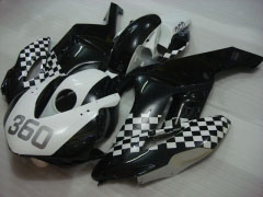 Factory Style, Customize - White Black Fairings and Bodywork For 2004-2005 CBR1000RR #LF4412