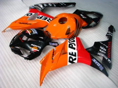 Repsol - Orange Noir Carénages et carrosserie pour 2006-2007 CBR1000RR #LF7185