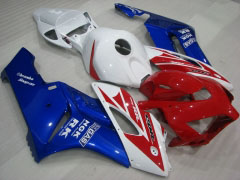 RK - Red Blue White Fairings and Bodywork For 2004-2005 CBR1000RR #LF4415