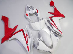 Estilo de fábrica - rojo Blanco Fairings and Bodywork For 2007-2008 YZF-R1 #LF3660