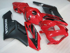 Fireblade - Red Black Matte Fairings and Bodywork For 2004-2005 CBR1000RR #LF4402