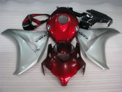 Fireblade - Red Silver Fairings and Bodywork For 2008-2011 CBR1000RR #LF7153