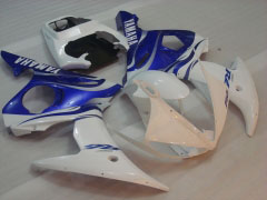 Stile di fabbrica - Blu bianca Carena e Carrozzeria Per 2005 YZF-R6 #LF3520