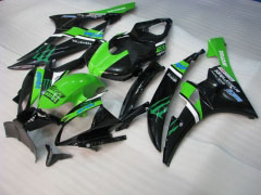 Monster - 緑 黒 フェアリングとボディワーク 2006-2007 YZF-R6 #LF3478