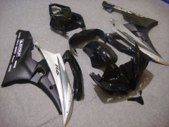 Factory Style - Black Silver Matte Fairings and Bodywork For 2006-2007 YZF-R6 #LF6884