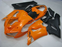 Factory Style - Orange Black Fairings and Bodywork For 2005-2006 NINJA ZX-6R #LF6006