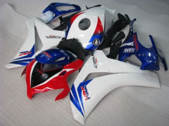 Dream - rojo Blanco Fairings and Bodywork For 2008-2011 CBR1000RR #LF4329