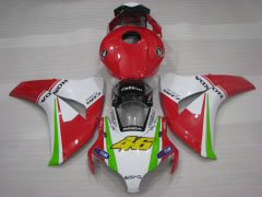 Customize - Red White Fairings and Bodywork For 2008-2011 CBR1000RR #LF4335