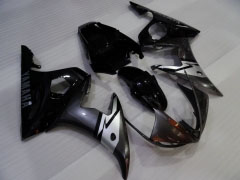 Estilo de fábrica - Negro Fairings and Bodywork For 2005 YZF-R6 #LF3493