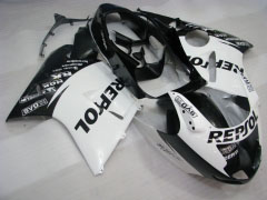 Repsol - White Black Fairings and Bodywork For 1996-2007 CBR1100XX #LF5119