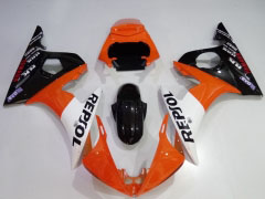 Repsol - Orange Wei? Schwarz Verkleidungen und Karosserien für 2005 YZF-R6 #LF3496