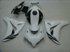 工場スタイル - 白い 黒 フェアリングとボディワーク 2008-2011 CBR1000RR #LF7124