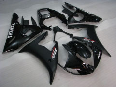 Factory Style - Black Matte Fairings and Bodywork For 2005 YZF-R6 #LF5294