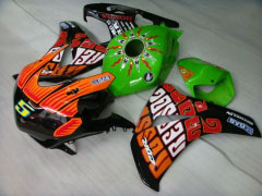 Rossi - Orange Black Fairings and Bodywork For 2008-2011 CBR1000RR #LF7105