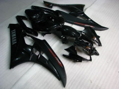 工場スタイル - 黒 マット フェアリングとボディワーク 2006-2007 YZF-R6 #LF6880
