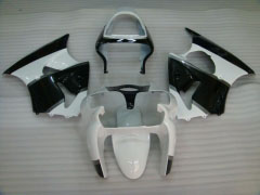 Factory Style - White Black Fairings and Bodywork For 2000-2002 NINJA ZX-6R #LF6160