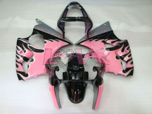 Customize - Black Pink Fairings and Bodywork For 2000-2002 NINJA 