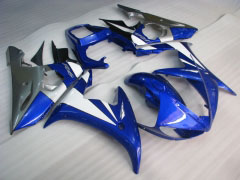 Factory Style - Blau Wei? Grau Verkleidungen und Karosserien für 2005 YZF-R6 #LF3517