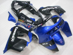 Customize - Blue Black Fairings and Bodywork For 1998-1999 NINJA ZX-9R #LF3279