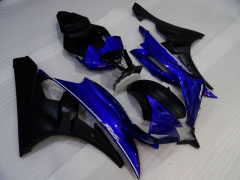 MOTUL - Blue Black Matte Fairings and Bodywork For 2006-2007 YZF-R6 #LF3442