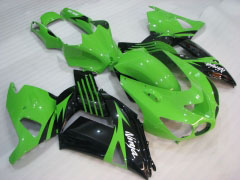 カスタマイズ - 緑 黒 フェアリングとボディワーク 2006-2011 NINJA ZX-14R #LF3230