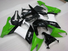 Factory Style - Green White Black Fairings and Bodywork For 2008-2010 NINJA ZX-10R #LF3258