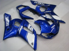 Factory Style - Blue White Fairings and Bodywork For 1998-2002 YZF-R6 #LF3342