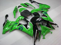 Customize - Green Black Fairings and Bodywork For 2008-2010 NINJA ZX-10R #LF3254
