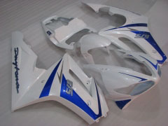 Factory Style - Blue White Fairings and Bodywork For 2009-2012 Daytona 675 #LF3052