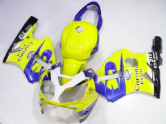 Corona - Gelb Blau Verkleidungen und Karosserien für 2002-2005 NINJA ZX-12R #LF3237