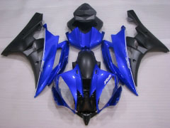 MOTUL - Blue Black Matte Fairings and Bodywork For 2006-2007 YZF-R6 #LF3441