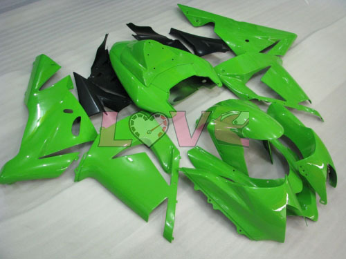 Factory Style - Green Black Fairings and Bodywork For 2004-2005 NINJA ZX-10R #LF6341