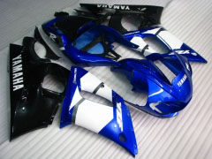 Estilo de fábrica - Azul Negro Fairings and Bodywork For 1998-2002 YZF-R6 #LF3350