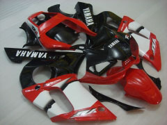 工場スタイル - 赤 白い 黒 フェアリングとボディワーク 1998-2002 YZF-R6 #LF3362